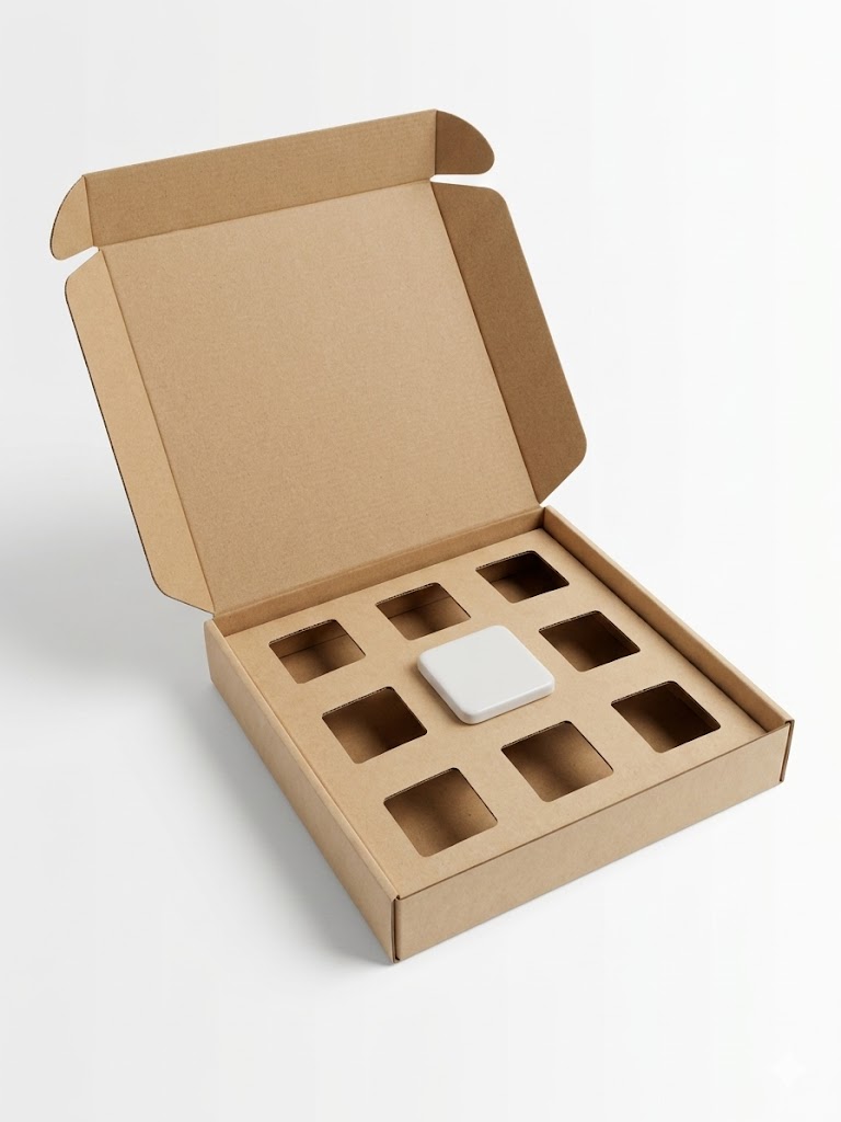 Corrugated Mailer Box with Packaging Insert