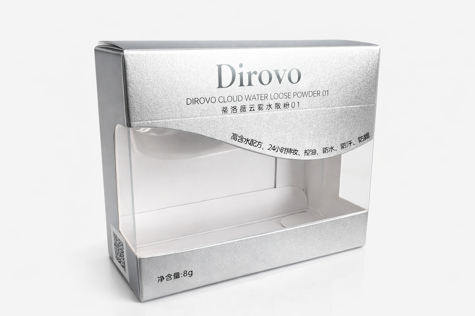 Cardpaper box with Transparent PVC Window and Easy-tear Line