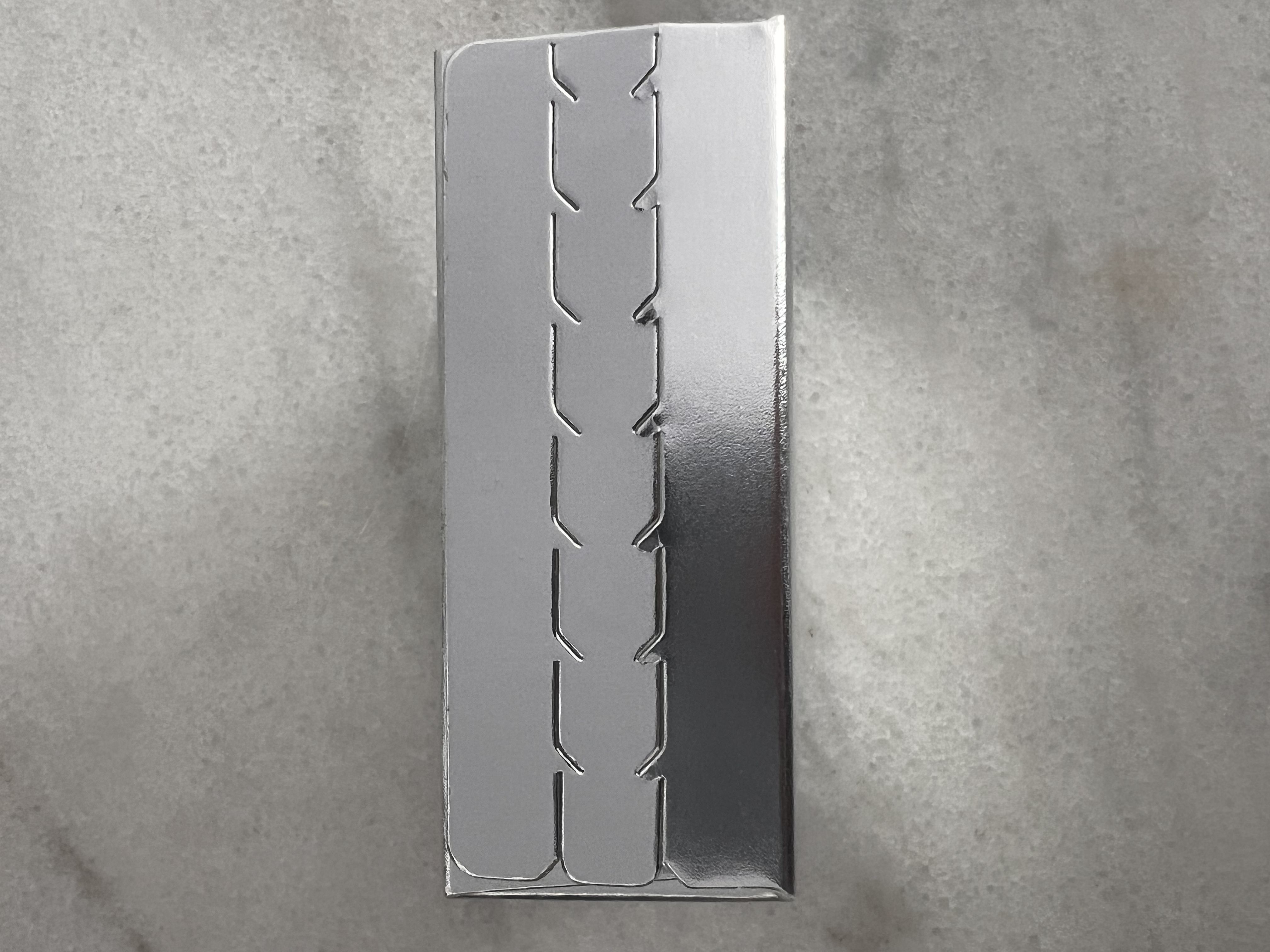 Cardpaper box with Transparent PVC Window and Easy-tear Line